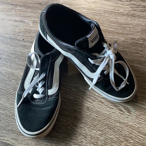 Vans Old Skool Shoes Black Size 7 - Picture 2 of 6